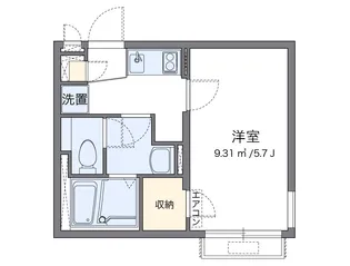 クレイノTAKIZAWA【2階】の間取り