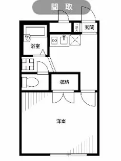 アムール とつかⅡ【2階】の間取り