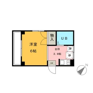ノイエハイム高津【1階】の間取り