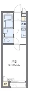クレイノ桜ルミナス【2階】の間取り