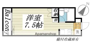 メゾン・ド・セヴェールNO.3【2階】の間取り