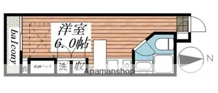 ラ・パルフェ・ド・コンセルト【5階】の間取り