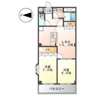アールヴヘイム【2階】の間取り