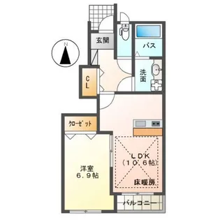 アランテ【1階】の間取り