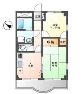 グレイス原宿【2階】の間取り