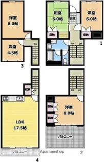 篠原台ビューハイツ【1階】の間取り