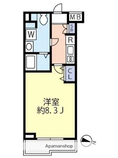 グランヴァン西馬込Ⅲ【1階】の間取り