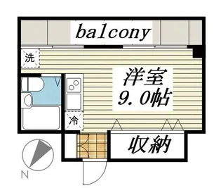 ラ・レジダンス・ド・鷺沼【2階】の間取り