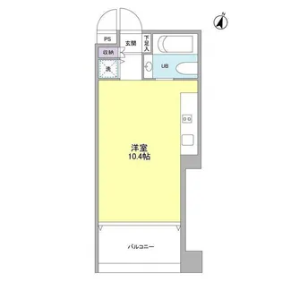 F・BLANC【3階】の間取り