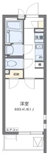 クレイノアドバンス川崎【4階】の間取り