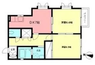グリーンKI【2階】の間取り