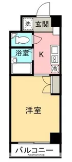 ラグゼナ本厚木【2階】の間取り