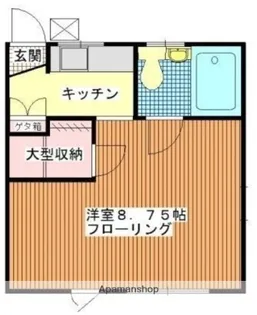 MKコーポ【1階】の間取り