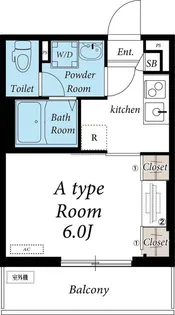 リブリ LIBERTAS【3階】の間取り