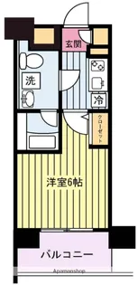 メインステージ川崎ウエスト【4階】の間取り