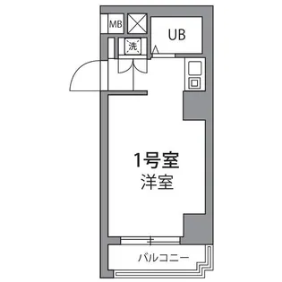 ワールドレジデンス大森【5階】の間取り