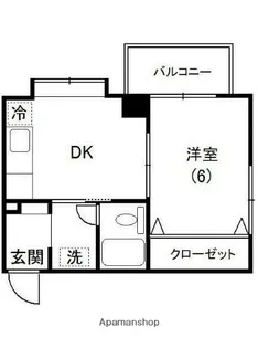 旭町武井ビル【4階】の間取り
