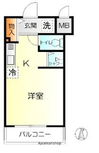 エスペラント【4階】の間取り