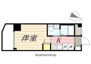 SS.ADVANCE横濱阪東橋EX【6階】の間取り
