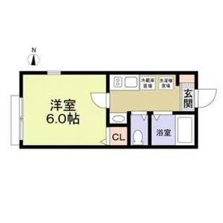 スカイビュー鷺沼【2階】の間取り