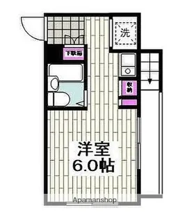 コパーズ・アプト港南Ⅲ【2階】の間取り