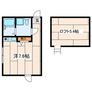 レジェンド東神奈川壱番館【1階】の間取り