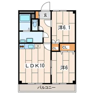 さがみ野ガーデン【1階】の間取り