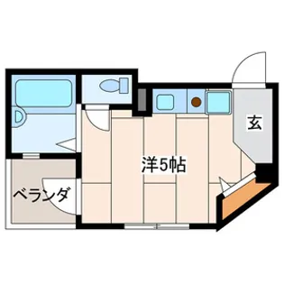 ライムランド汐留【2階】の間取り