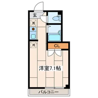エスポワール【3階】の間取り