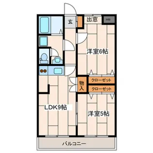 メゾン・ラフィール【2階】の間取り