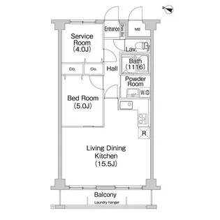 コンフォリアたまプラーザ【3階】の間取り