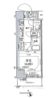 アイル横浜ノースツインズⅠ【5階】の間取り