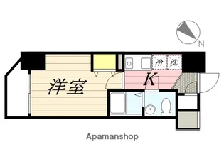 SYNEX横濱阪東橋【4階】の間取り