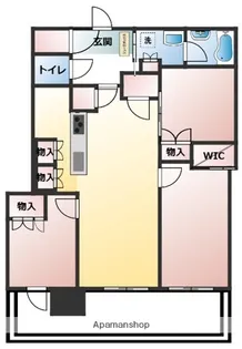 グレーシアタワー二俣川【16階】の間取り