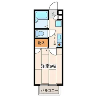 GREEN WOOD【2階】の間取り