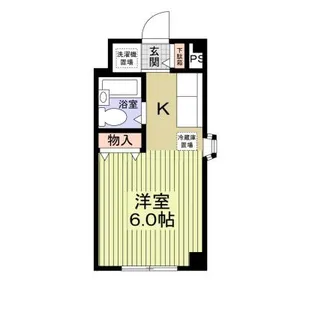 カーサ磯子A【3階】の間取り