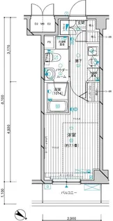 メインステージ川崎Ⅲ【4階】の間取り