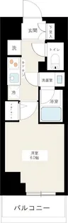 アイル横浜ノースツインズⅠ【11階】の間取り