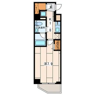 ロンフォーレ山王【1階】の間取り