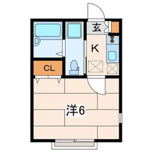 クレールメゾンM【2階】の間取り