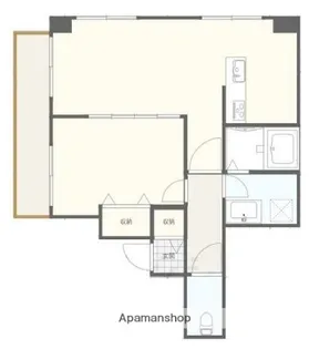 I.E.Mビル【5階】の間取り