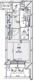 メインステージ川崎ウエスト【2階】の間取り