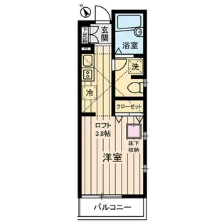 神奈川県横浜市港南区上永谷3丁目【アパート】の間取り