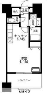 スタービレ海老名【10階】の間取り