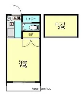 センチュリー21タマアパート【2階】の間取り