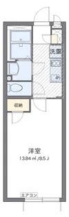 クレイノPOCKET PARK【2階】の間取り