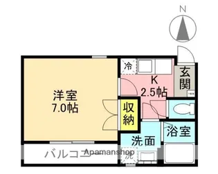 プラチナレジデンス【3階】の間取り