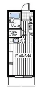 リリカル戸塚【1階】の間取り
