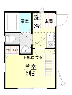 COLORZ HIYOSHI(カラーズヒヨシ)【2階】の間取り