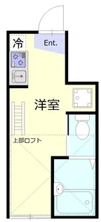 プラチナシティ蒲田【1階】の間取り